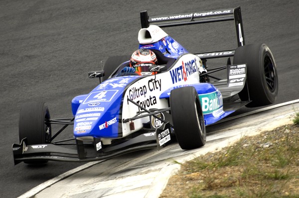 Mitch Evans at Hampton Downs